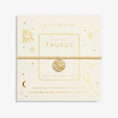 A Littles & Co. - A Little Taurus Zodiac Sign Gold Bracelet