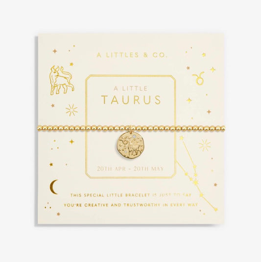 A Littles & Co. - A Little Taurus Zodiac Sign Gold Bracelet