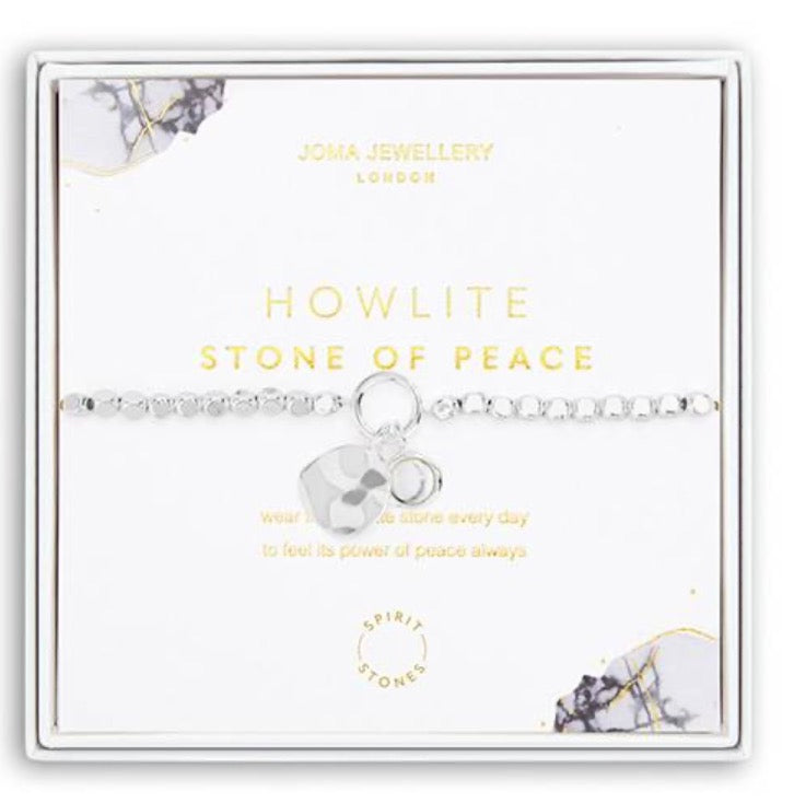 Katie Loxton - Howlite Stone Of Peace Bracelet