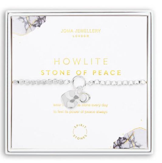 Katie Loxton - Howlite Stone Of Peace Bracelet