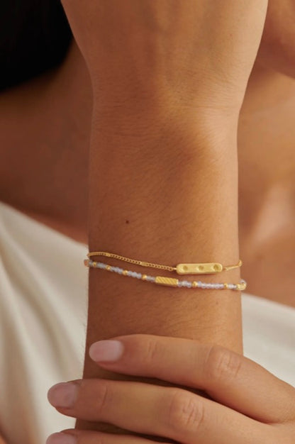 Katie Loxton - Waterproof Birthstone Bracelet June Moonstone