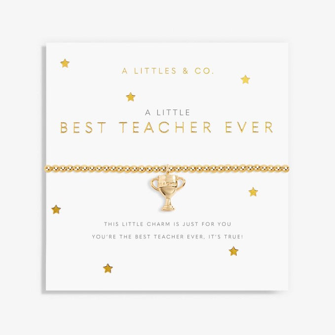 A Littles & Co. - A Little ‘Best Teacher Ever’ Bracelet