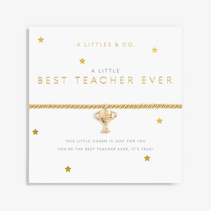 A Littles & Co. - A Little ‘Best Teacher Ever’ Bracelet