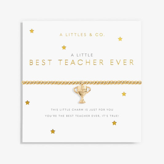 A Littles & Co. - A Little ‘Best Teacher Ever’ Bracelet