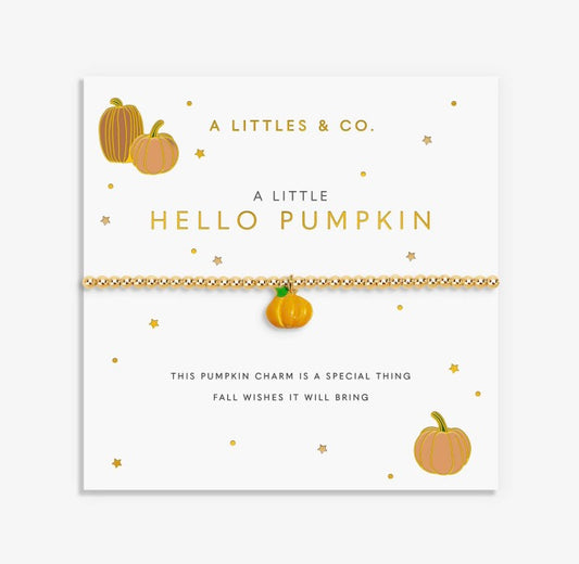 A Littles & Co. -  A Little Vibes ‘Hello Pumpkin’ Bracelet