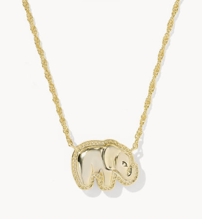 Kendra Scott Elephant Short Pendant Necklace