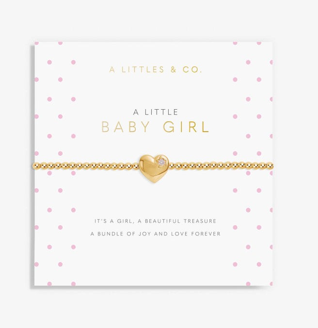 A Littles & Co. - A Little ‘Baby Girl’ Bracelet