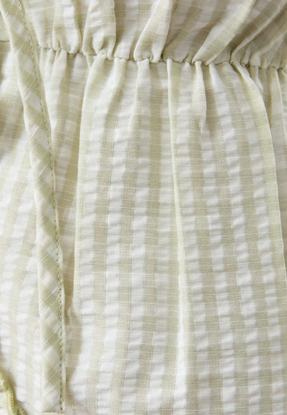 Green Gingham Tank Top