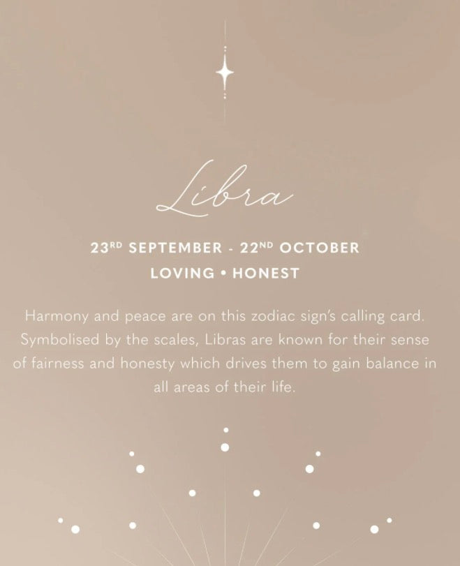 Katie Loxton - Waterproof Zodiac Sign Necklace Libra
