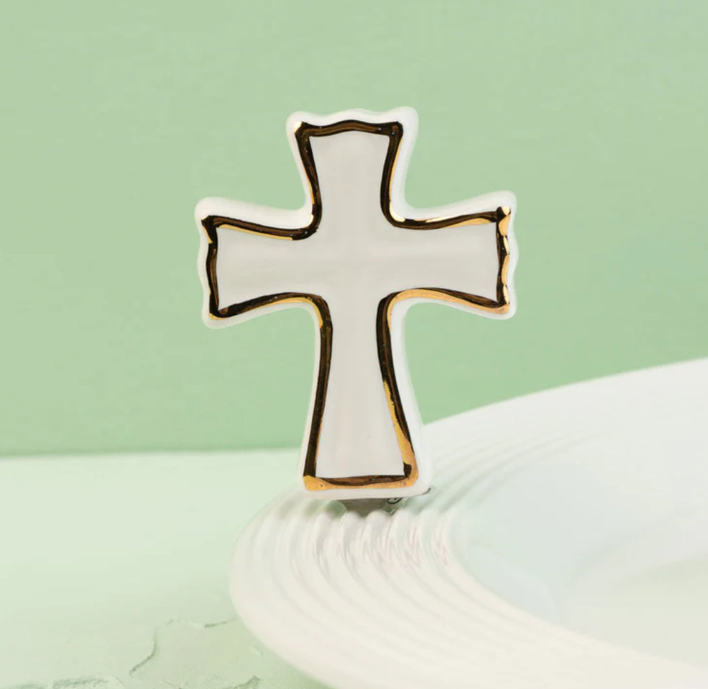 Nora Fleming - White Cross Mini