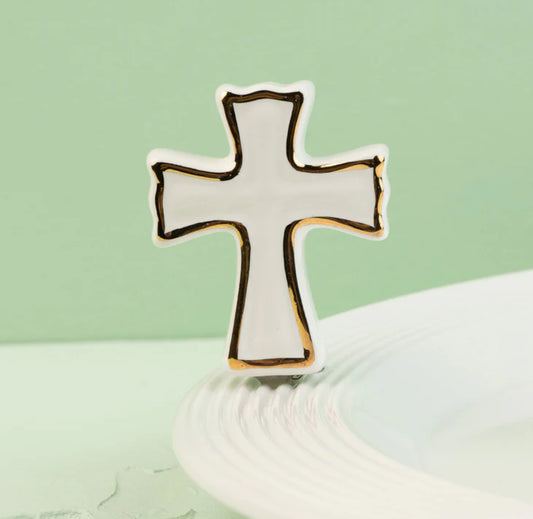 Nora Fleming - White Cross Mini