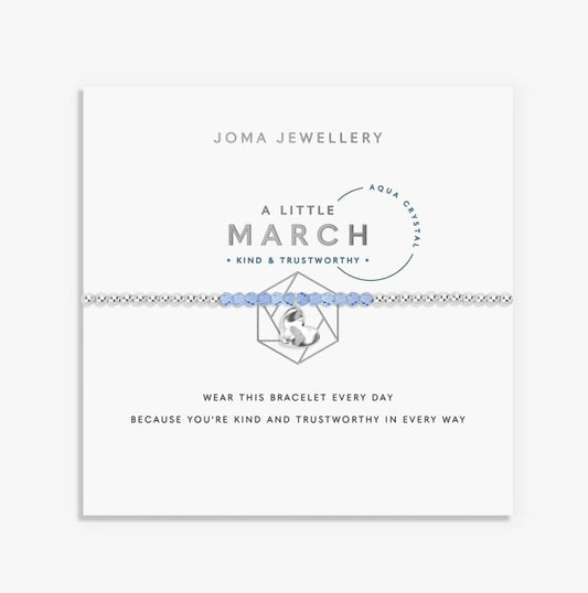 Katie Loxton - A Little March Birthstone Bracelet