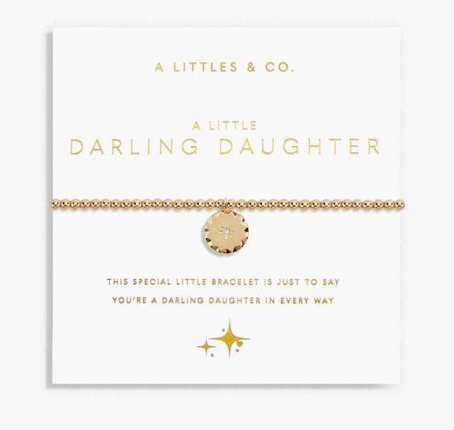 A Littles & Co. - A Little ‘Darling Daughter’ Bracelet