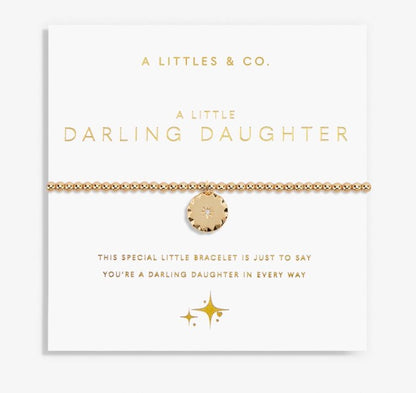 A Littles & Co. - A Little ‘Darling Daughter’ Bracelet