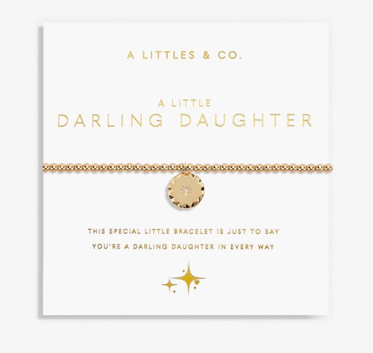 A Littles & Co. - A Little ‘Darling Daughter’ Bracelet