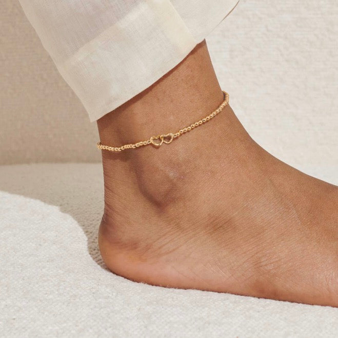 A Littles & Co. - Linked Heart Anklet