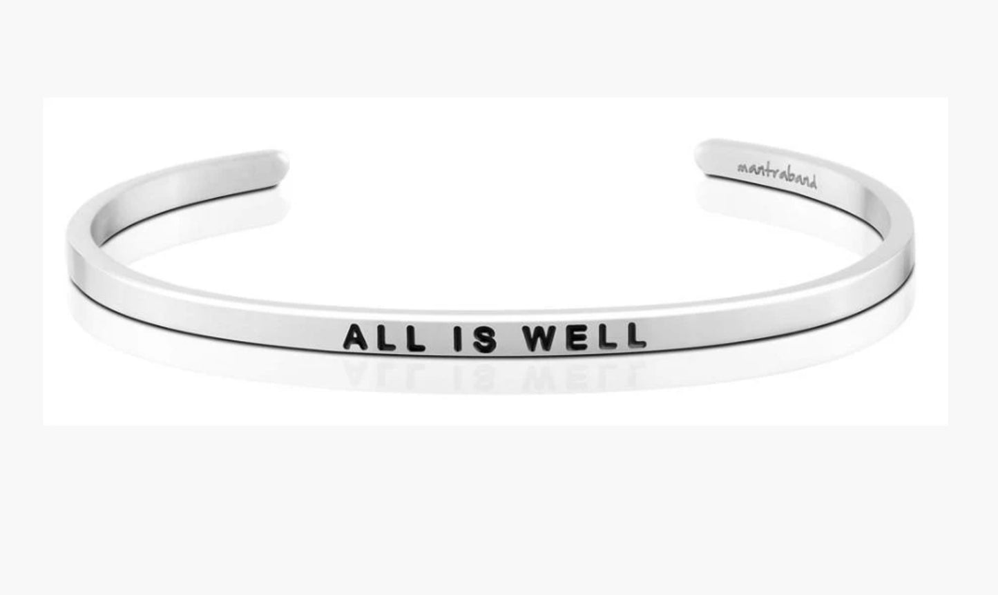 MantraBand All is Well Cuff