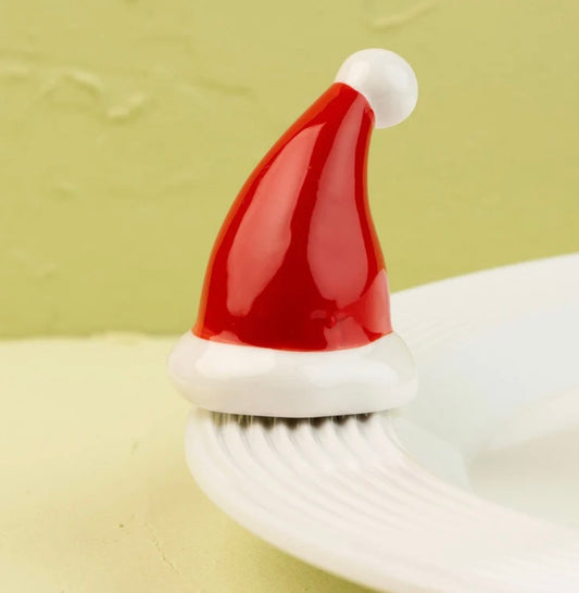 Nora Fleming - Santa Stops Here Hat Mini