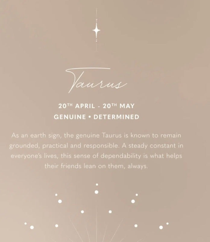 Katie Loxton - Waterproof Zodiac Sign Necklace Taurus
