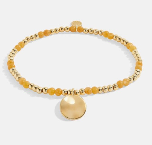 A Littles & Co. - A Little ‘Birthstone November Yellow Quartz’ Bracelet