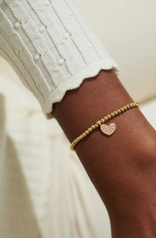 A Littles & Co. - A Little ‘Happy Birthday’ Bracelet Gold