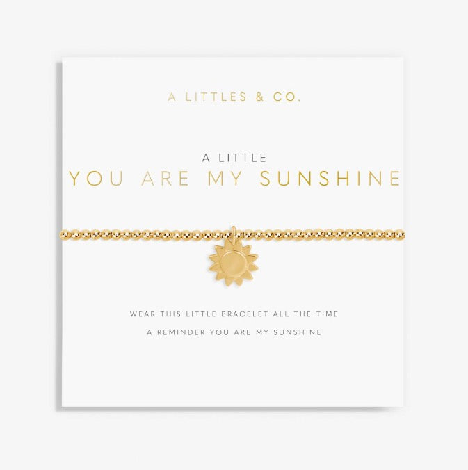 A Littles & Co. - A Little ‘You Are My Sunshine’ Bracelet