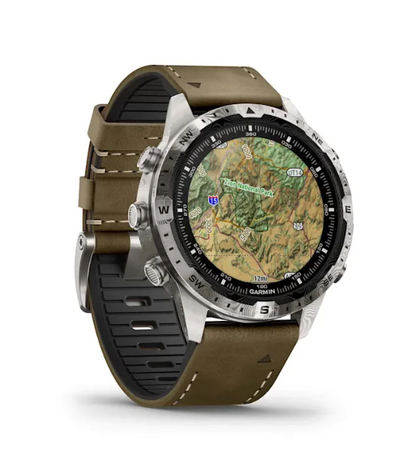 Garmin MARQ Adventurer Gen 2 Damascus Steel | Amendolaro