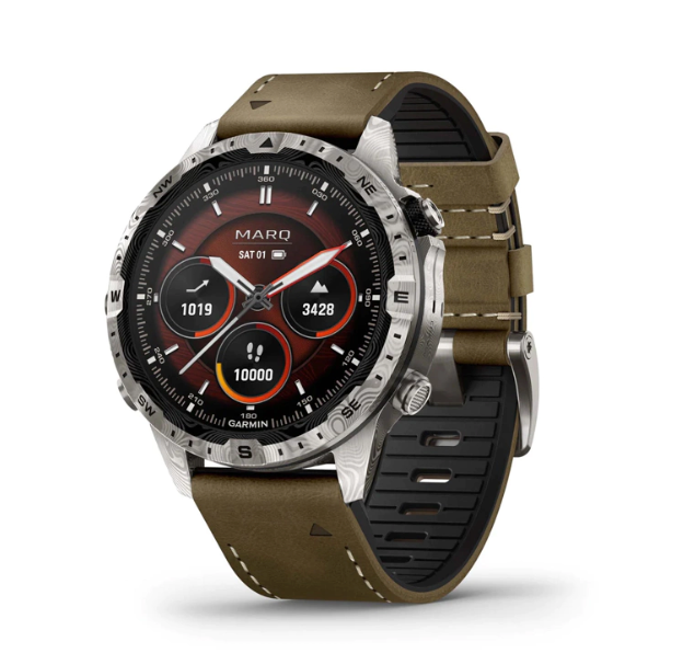 Garmin MARQ Adventurer Gen 2 Damascus Steel | Amendolaro