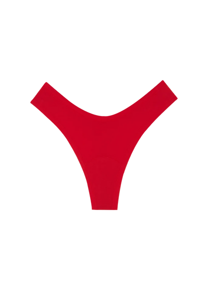 Huha Dipped Thong Mineral Undies Power Play Red