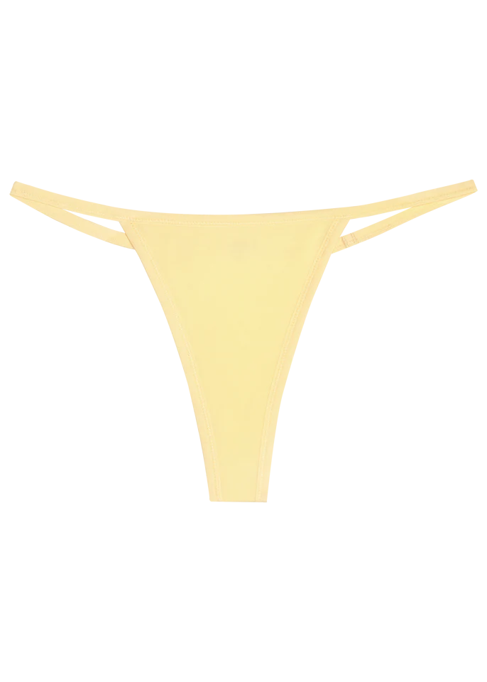 Huha String Thong 2.0 Mineral Undies Allstar Yellow