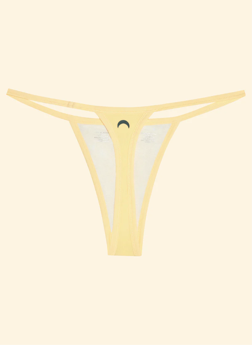 Huha String Thong 2.0 Mineral Undies Allstar Yellow