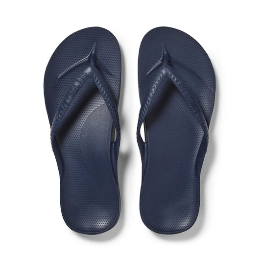 Archies Arch Support Flip Flop Navy