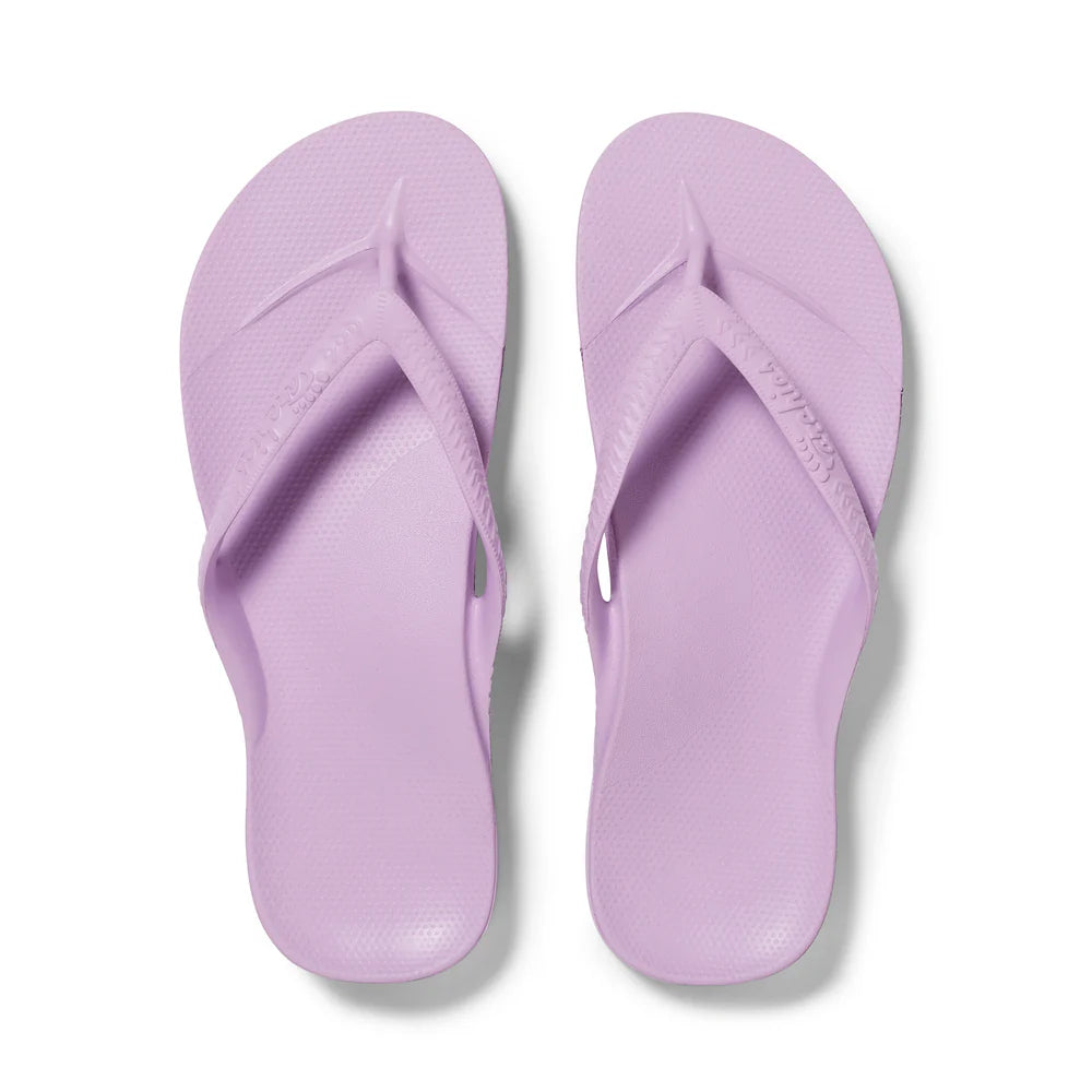 Archies Arch Support Flip Flop Lilac