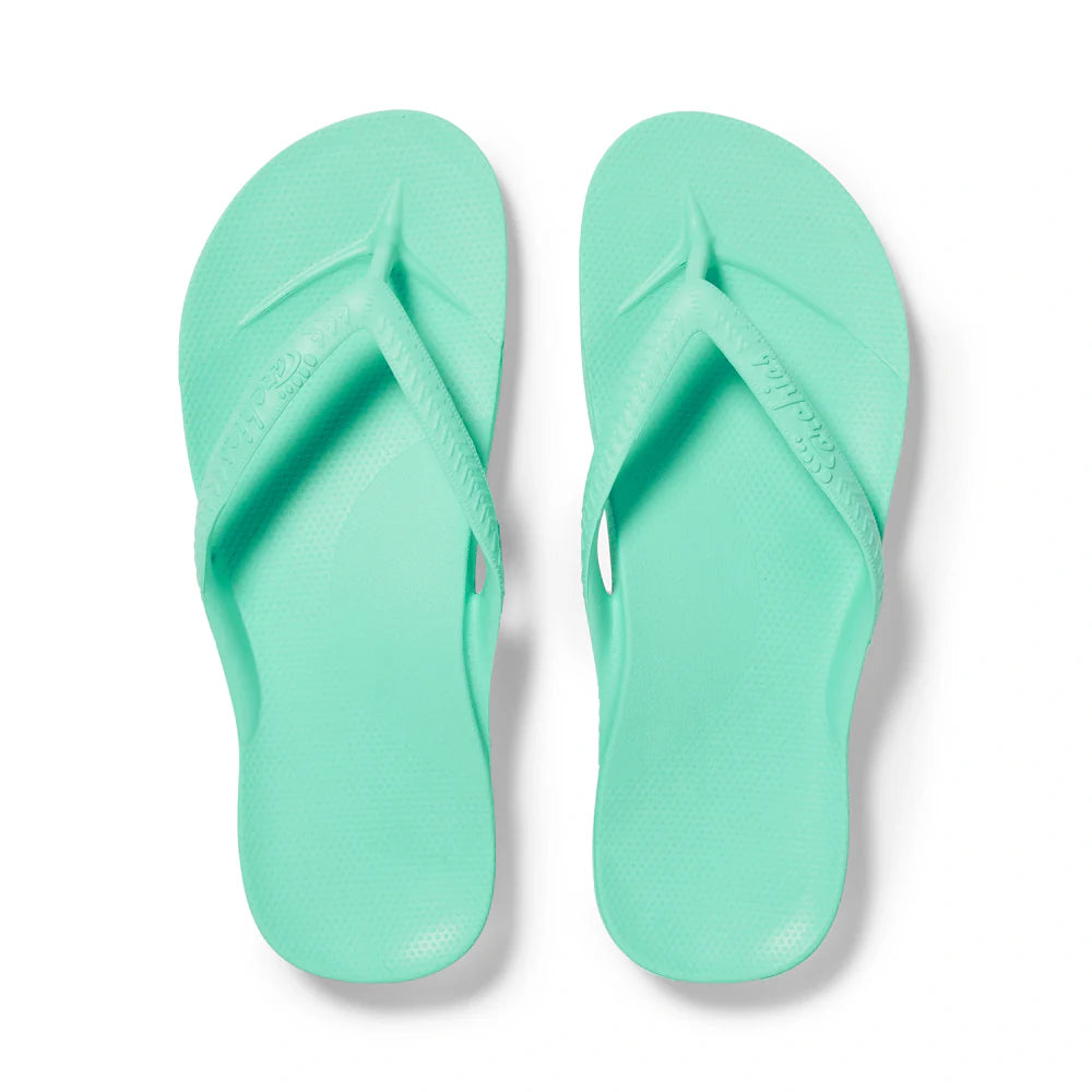 Archies Arch Support Flip Flop Mint
