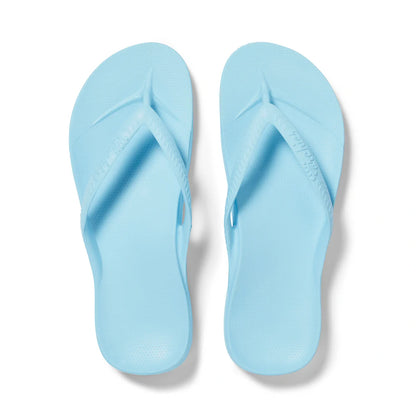 Archies Arch Support Flip Flop Sky Blue
