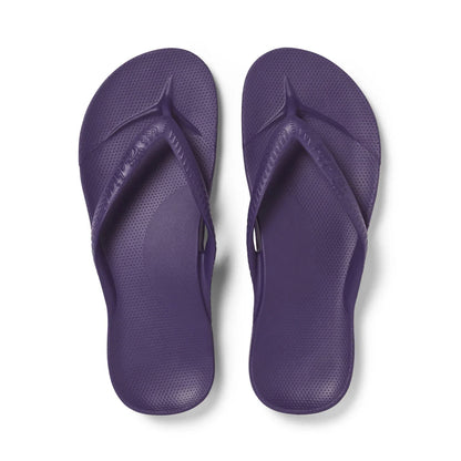 Archies Arch Support Flip Flop Acai Purple