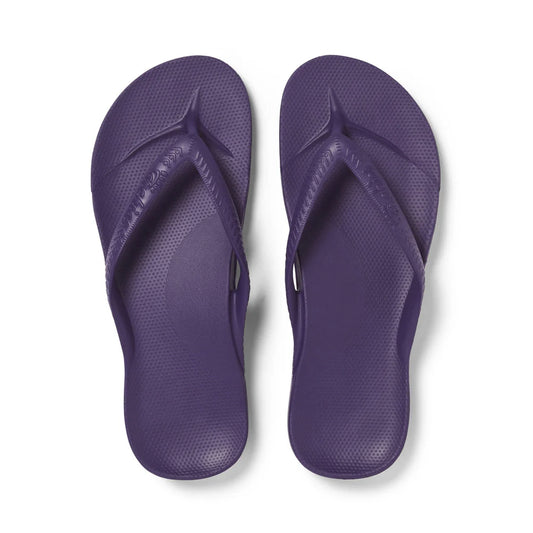 Archies Arch Support Flip Flop Acai Purple