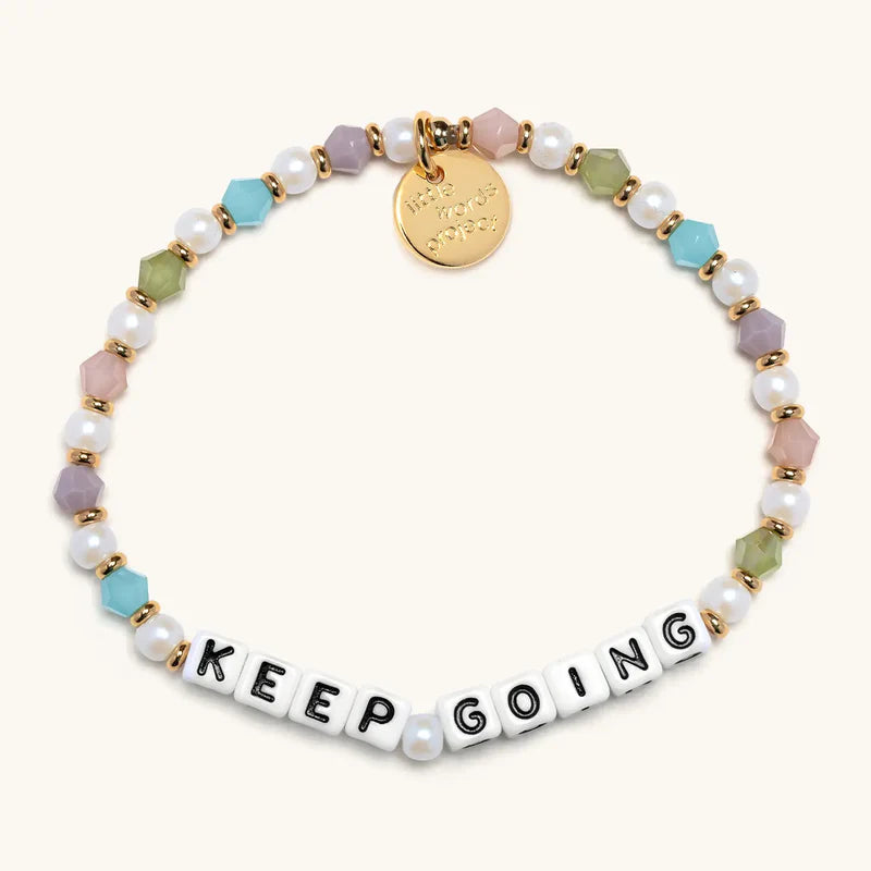 Little Words Project Keep Going Bracelet