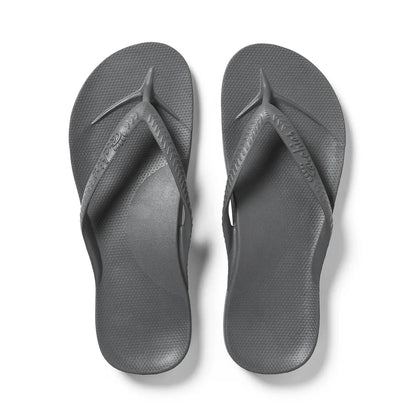 Archies Arch Support Flip Flop Charcoal (Copy)