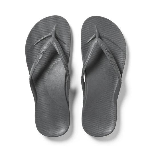 Archies Arch Support Flip Flop Charcoal (Copy)