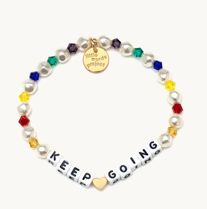 Little Words Project Keep Going Bracelet