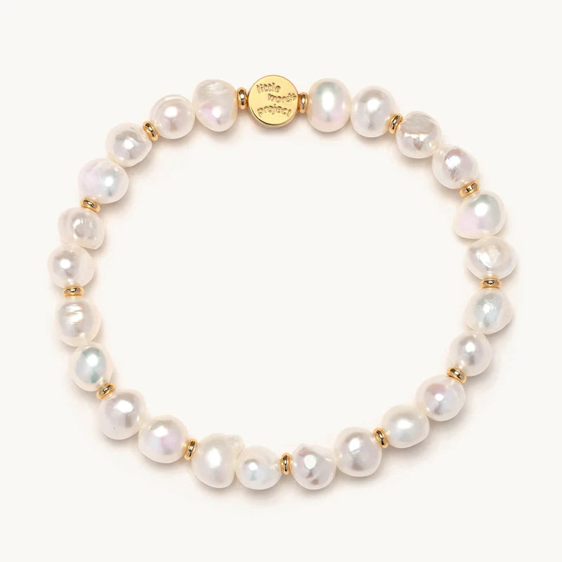 Little Words Project Fresh Water Pearl Bracelet Base