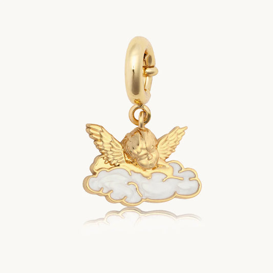 Little Words Project Cherub in the Clouds Charm