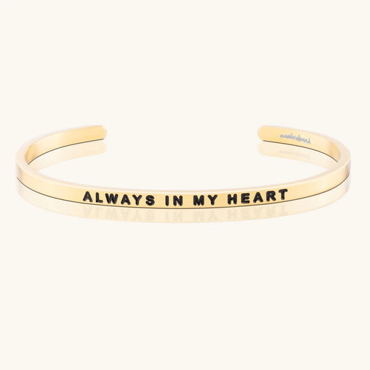 MantraBand Always in my Heart Cuff