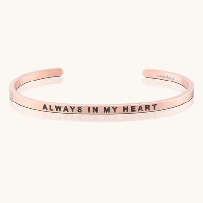 MantraBand Always in my Heart Cuff