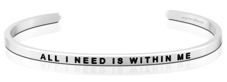 MantraBand All I Need Is Within Me Cuff