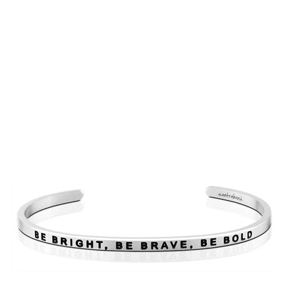 MantraBand Be Bright, Be Brave, Be Bold Cuff