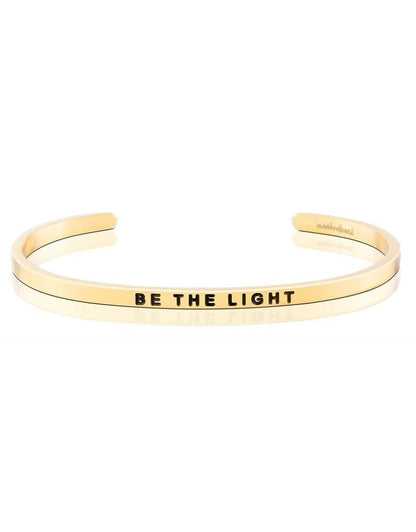 MantraBand Be the Light Cuff