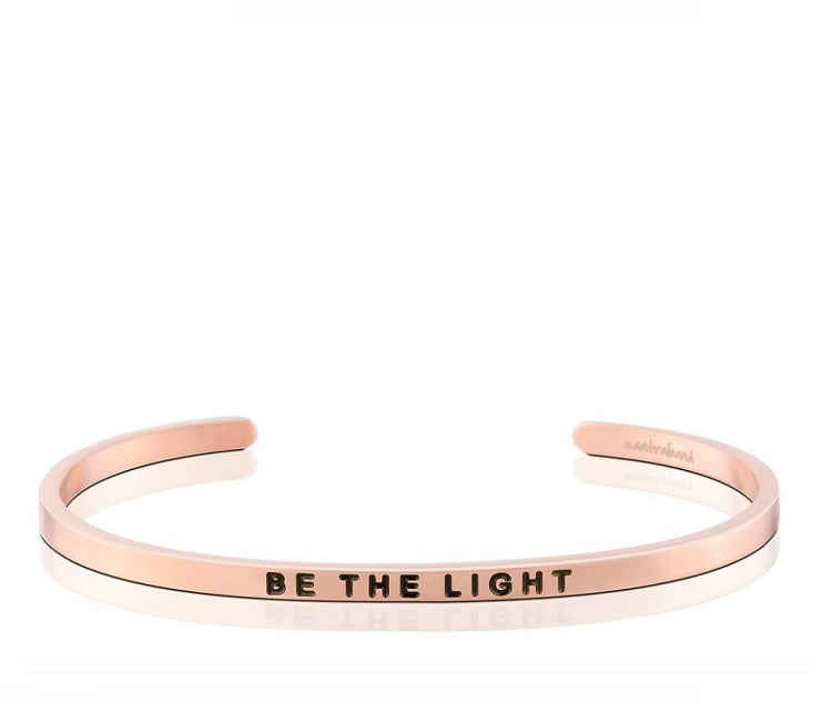 MantraBand Be the Light Cuff
