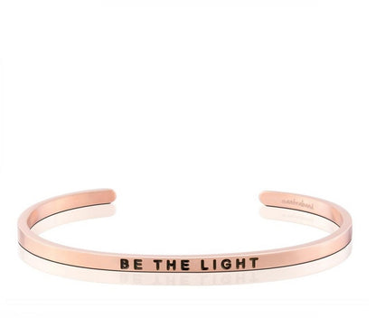 MantraBand Be the Light Cuff